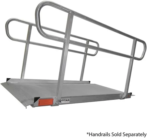 Vista 6 de Titan 6 entrada 'aluminio silla de ruedas Rampa Superficie sólida Scooter Movilidad Acceso