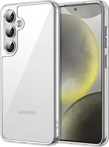 Vista 30 de JETech Funda para Samsung Galaxy S24 5G, Protector de Parachoques Antiamarilleamiento y Antiarañazos, Carcasa Rígida de PC (Negro)