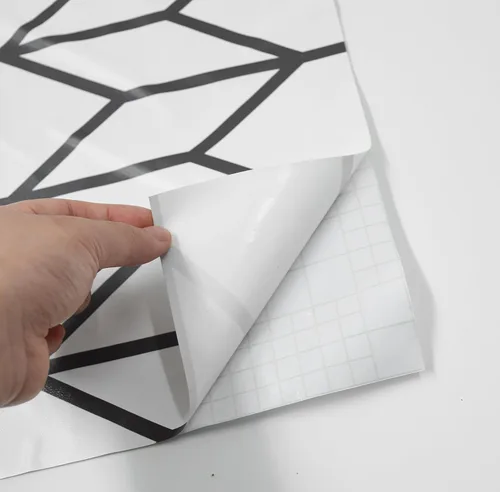 Vista 8 de Papel tapiz de rayas para despegar y pegar, moderno, extraíble, decorativo, bohemio, temporal, impermeable, geométrico, autoadhesivo