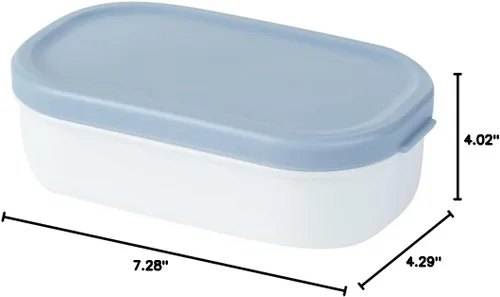 Vista 20 de Restaurantware -Bento Tek - Lonchera apilable de 40.5 onzas, 1 contenedor reutilizable para adultos – con utensilios, taza de salsa incluida, caja