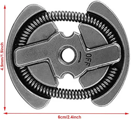 Vista 3 de Realman 530014292 530014949 530094188 1400011 Embrague para motosierra Husqvarna 36 41 136 137 141 142 240 120 Mark II 130 135 Mark II 136LE 136LE