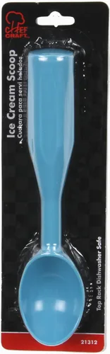 Vista 2 de Chef Craft Cuchara para helado de plástico, 7.5 pulgadas, el color puede variar