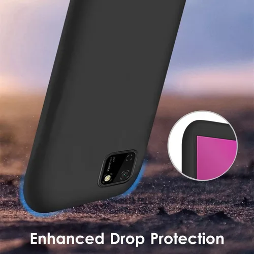 Vista 5 de Styletify Funda de teléfono personalizada para Huawei Honor 9S, collages de múltiples imágenes, funda de texto con foto, funda protectora a prueba