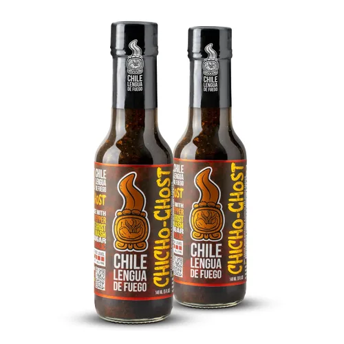 Vista 13 de Chile Lengua de Fuego Altar BBQ – Salsa picante BBQ con gorro escocés y lima, dulce ahumado picante, botella de 5 onzas (paquete de 1)