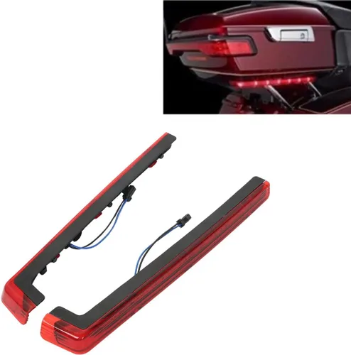 Vista 5 de TCMT Pack de Luces LED de Acento para Maletero y Marca Lateral Compatible con Harley Touring 2006-2025 Road Glide 2011-2025 Ultra Limited 2014-2024