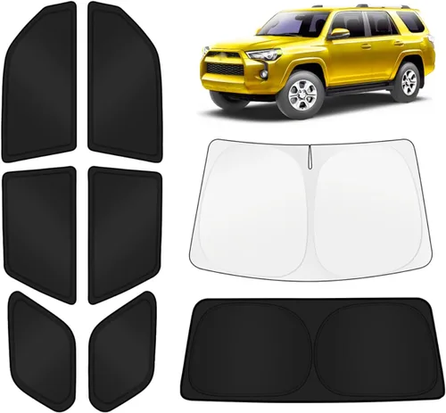 Vista 177 de KUST - Parasol plegable para parabrisas para BMW X1 E84, accesorios 2011 2012 2013 2014 2015, protector de visera de sol ajustable que bloquea
