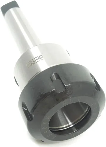 Vista 2 de MT3 ER40 Morse husillo cónico cola plana mango pinza herramienta MTA3 ER40UM para fresadora Torno CNC