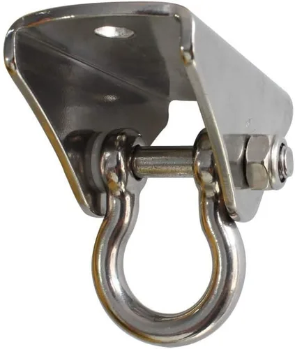 Vista 4 de Ganchos de columpio de acero inoxidable de capacidad de 1000 libras, ganchos de columpio resistentes para techo de hormigón de madera para columpios