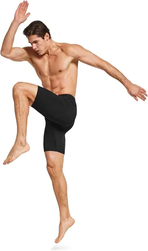 Vista 4 de BALEAF Pantalones cortos de compresión para hombre con bolsillos, gimnasio, yoga, bicicleta, ropa