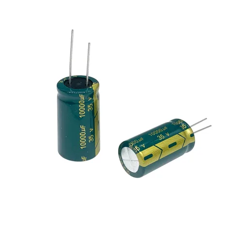 Vista 3 de Condensador electrolítico de aluminio de alta frecuencia de 0.709 x 1.378 in, 5 unidades, 35 V, 10000UF, para TV, monitor LCD, juego