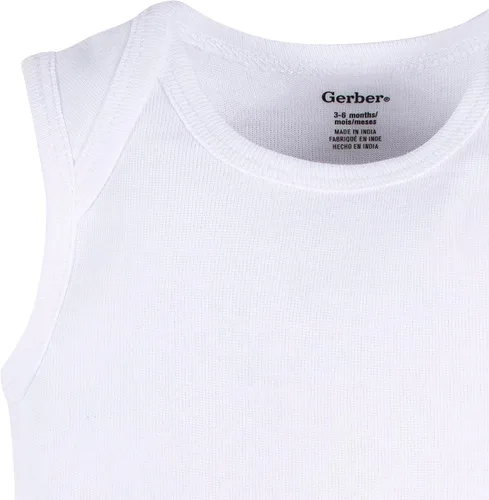 Vista 4 de Gerber Body unisex sin mangas para bebé