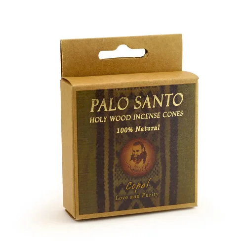 Vista 2 de Prabhuji's Gifts Palo Santo Copal - Incienso de madera santa natural hecha a mano, 6