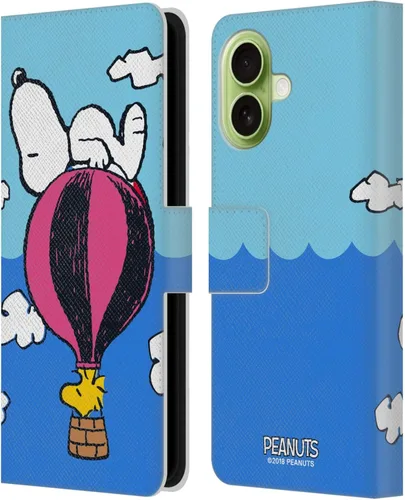 Vista 269 de Head Case Designs Peanuts Charlie & Woodstock Nap Halfs and Laughs - Funda de piel tipo cartera con licencia oficial compatible con Apple iPhone 11