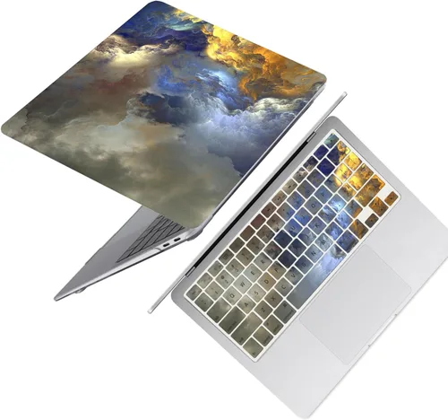 Vista 17 de Carcasa para laptop MacBook Air de 11 pulgadas 2015 2014 2013 2012 2011 2010 versión modelo A1465 A1370, Air 11.6 pulgadas a presión funda rígida