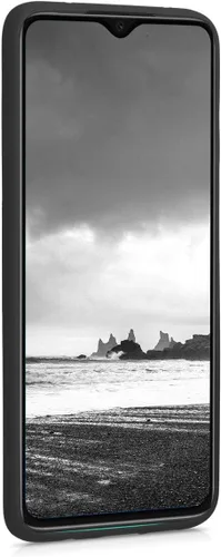 Vista 2 de kwmobile Funda compatible con Xiaomi Redmi Note 8 Pro - Funda protectora de silicona TPU suave y delgada - Negro mate