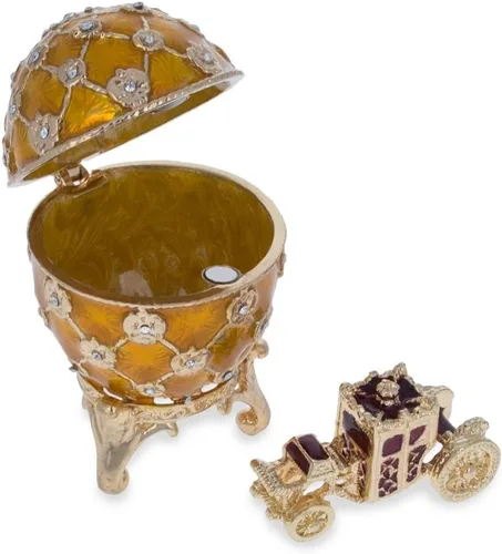 Vista 9 de BestPysanky 1897 Coronation Royal Imperial Huevo de Pascua 2.5 pulgadas