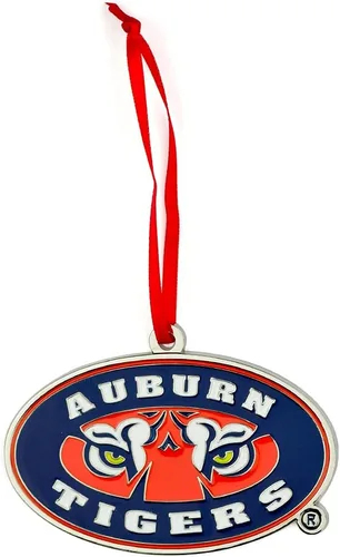 Vista 7 de Adorno navideño de metal Alabama Crimson Tide Mascot (Big Al)