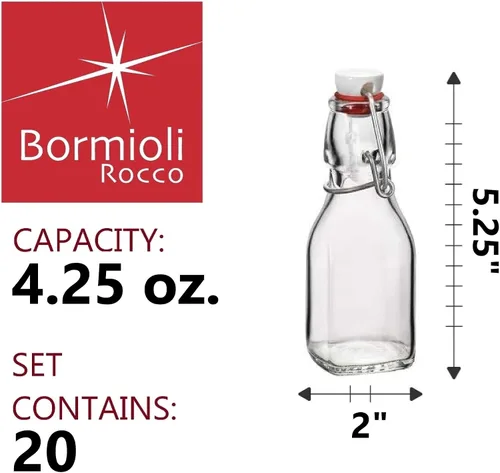 Vista 2 de Bormioli Rocco – Botella de Swing de 12.5CL (4.25 onzas) - Transparente