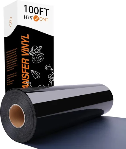 Vista 11 de HTVRONT Paquete de Vinilo HTV en Tonos de Piel - Paquete de 10 rollos de vinilo de transferencia de calor marrón de 12" × 3 pies en tonos de piel 10