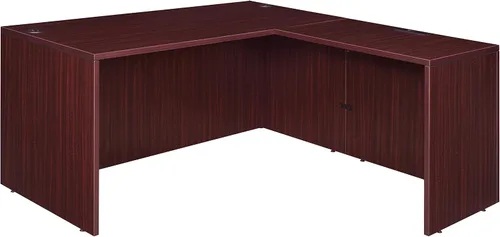 Vista 8 de Regency Legacy - Carcasa de escritorio L con retorno de 60 x 30 pulgadas, color cereza