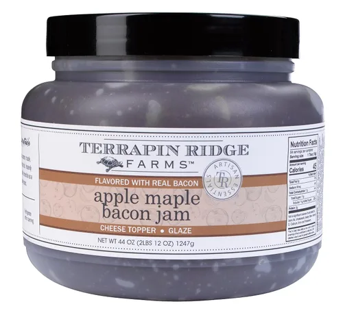 Vista 10 de Terrapin Ridge Farms Apple Maple Bacon Jam - Un tarro de 11 onzas
