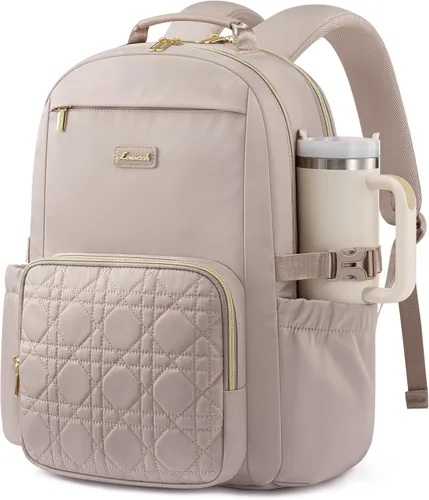 Vista 19 de LOVEVOOK Mochila para laptop para mujer, 15,6 pulg.