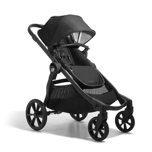 Vista 11 de Baby Jogger City Select 2 - Cochecito modular individual a doble, colección Eco, gris Harbor & Tencel
