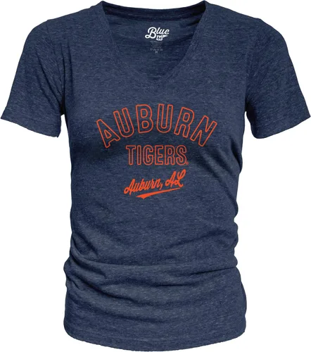 Vista 2 de Blue 84 NCAA - Camiseta de triple mezcla para mujer