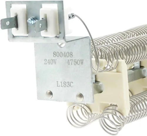 Vista 4 de LA-1044 LA1044 Elemento térmico para secadora y kit de fusibles de termostato de secadora LA-1053 compatible con Maytag PYET444AYW, Maytag
