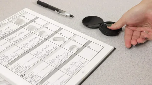 Vista 5 de ExcelMark, almohadilla para huellas digitales sin tinta