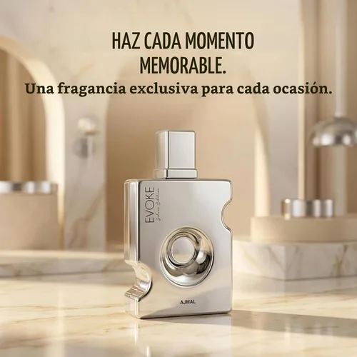 Vista 4 de Ajmal Evoke Silver Edition EDP para Hombres, 3.0 fl oz