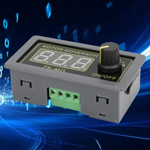 Vista 7 de DEWIN Controlador de velocidad del motor DC Controlador de motor DC5V ~ 30V 150W codificador PWM Control velocidad ajustable Interruptor giratorio