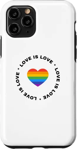 Vista 10 de iPhone 15 LGBTQ Community Lesbian Gay Bi Trans Love Is Love Culture Case