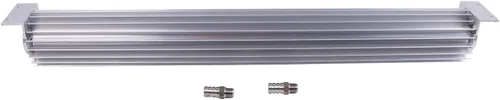 Vista 3 de AIVWUMOT Enfriador de aceite trans de transmisión de doble paso de aluminio aletado universal de 24