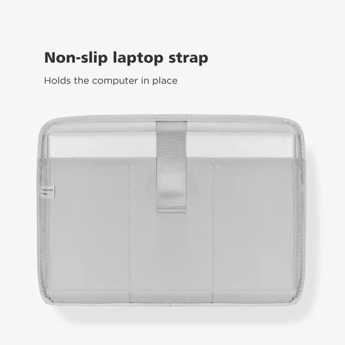 Vista 6 de NIDOO Funda para portátil de 16 pulgadas Bolsa protectora para computadora Negro