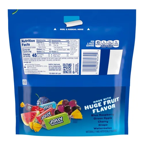 Vista 2 de JOLLY RANCHER Bolsa de dulces duros con sabor a fruta original, 22.7 onzas