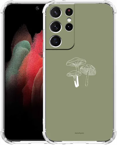 Vista 53 de Funda de collage estético para Samsung Galaxy S21, patrón de citas positivas, funda de TPU suave de moda compatible con Galaxy S21