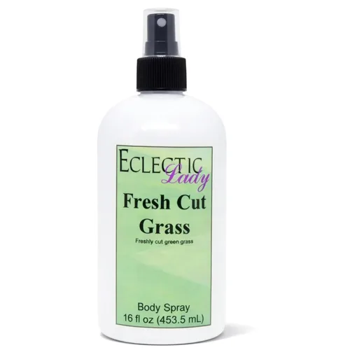 Vista 13 de Eclectic Lady Spray corporal de hierba recién cortada, 8 onzas, niebla corporal