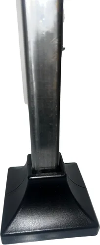 Vista 5 de Faldón de poste entrelazado de 1 pulgada, cubierta de base de poste de cubierta, brida de poste, 3.5 x 3.5 pulgadas para placa base de 4 pulgadas