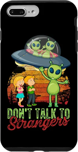 Vista 12 de Funda para iPhone 12 mini UFO Don't Talk To Alien Strangers Extraterrestrials