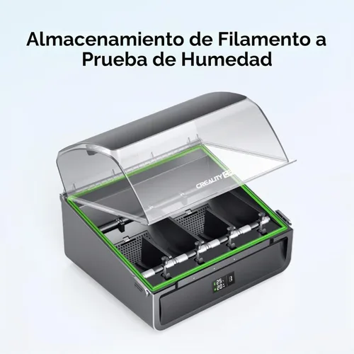Vista 5 de Creality CFS - Sistema de filamento de impresora 3D multicolor, identificación automática de material, conmutación/relé inteligente, soporta 4