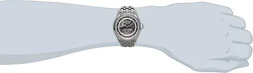 Vista 4 de Hamilton Jazzmaster Reloj automático suizo para hombre con correa de acero inoxidable, plata, 20 (Modelo H42555151), Moderno
