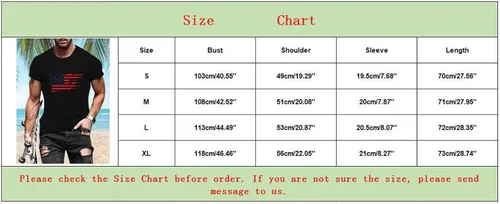 Vista 5 de EELHOE 4th of July Mens Shirt Fashionable Patriotic Graphic Short Sleeve Lightweight Loose Fit Breathable Clothes Non Iron
