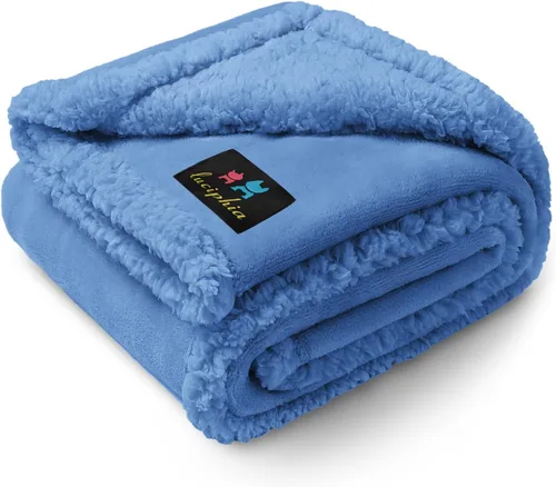 Vista 16 de Cobija impermeable para mascotas, a prueba de líquidos y orina, para sofá, cama, sillón, reversible, vellón, forro polar, protector de muebles
