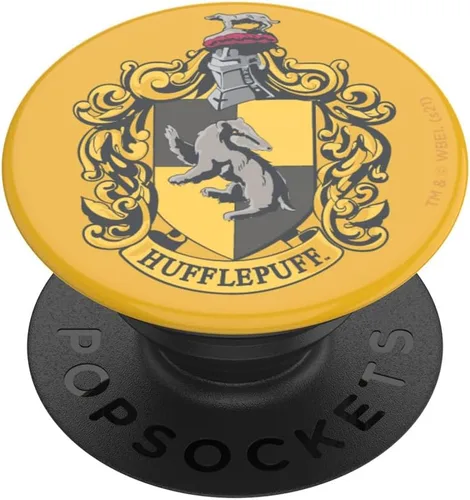 Vista 8 de PopSockets - Agarre para teléfono con soporte expandible, agarre adhesivo, Harry Potter - Cresta floral de Gryffindor Escudo Gryffindor