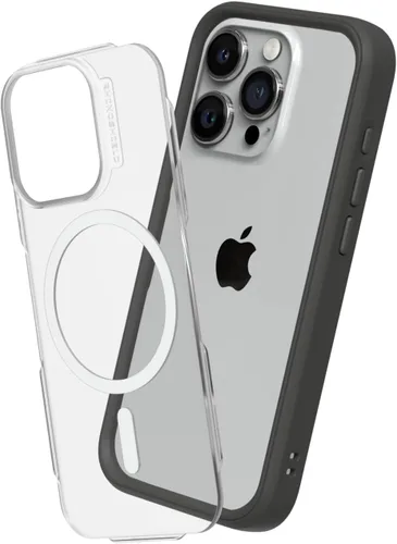 Vista 14 de RhinoShield Funda modular compatible con MagSafe para [iPhone 15 Pro Max] Mod NX - Fuerza de tracción magnética superior, cubierta protectora