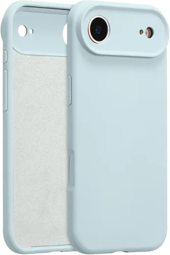Vista 113 de Funda de silicona para iPhone Air, con [protección completa de la cámara] [forro de microfibra suave antiarañazos], funda de silicona líquida ultra