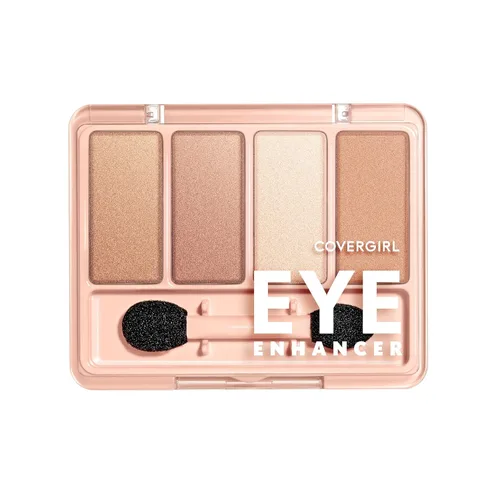 Vista 9 de COVERGIRL - 1 kit de realzadores de ojos, fórmula sedosa, transparente, aplicador de doble extremo, 100% libre de crueldad animal Dorado brillante