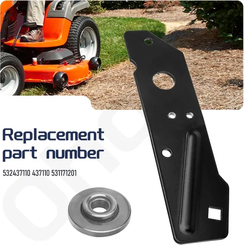 Vista 5 de Ohoho 437110 532437110 - Brazo tensor para cortacésped Husqvarna, 42 pulgadas, color negro Compatible con el modelo: 96043017200, YTH22V42