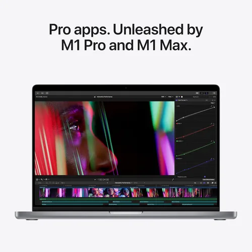 Vista 5 de (CTO) Apple MacBook Pro M1 Pro de 10 núcleos CPU de 16 núcleos chip de GPU de 16 núcleos - 512 GB SSD 32 GB Gris espacial (Otoño de 2021) - Z14V0016E